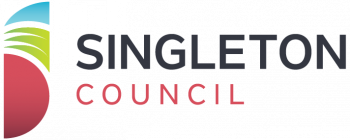 Singleton Council logo - gradient - landscape
